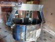 Tanque misturador encamisado em inox queijeira Queijomatic 300 litros Inox Silva