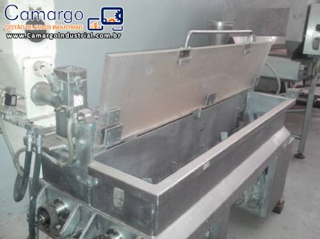 Misturador industrial duplo em aço inox
