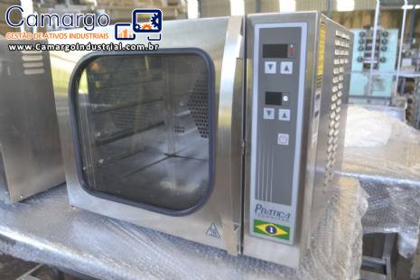 Forno turbo el�trico inox Pr�tica