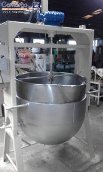 Tacho para doce 300 litros a�o inox