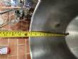 Tanque de transferência com suporte e rodinhas em inox 20 litros