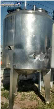 Tanque em a�o inox isolado 3.500 L