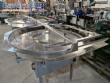 Mesa acumuladora girat�ria em a�o inox Masipack 1200 mm