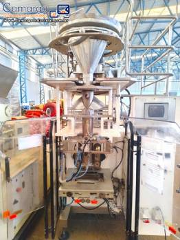 Embaladora empacotadora em inox vertical volum�trica Sandiacre