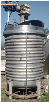 Tanque industrial em a�o inox