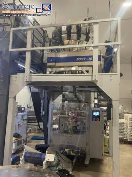 Embaladora vertical multi cabe�a Masipack 16 balan�as