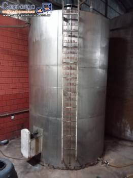 Tanque misturador em inox 15.000 litros