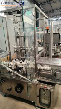 Envasadora enchedora rotativa em inox de l�quidos IMA F540 at� 24.000 frascos por hora