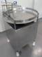 Mesa girat�ria em inox para frascos garrafas