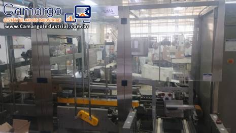 Encaixotadora autom�tica de caixas Masipack