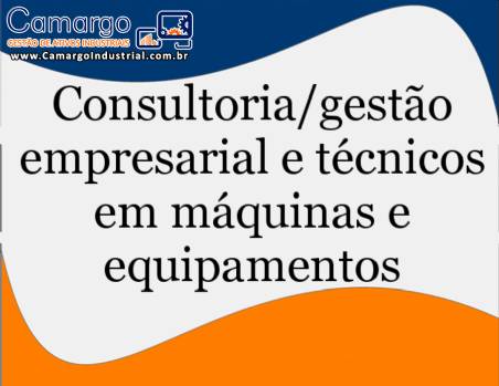T�cnico / Consultoria em rob�s, embaladoras, seladoras, planejamento e melhorias