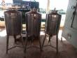 Tanque em aço inox com capacidade de 100 L