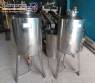 Tanque em aço inox com capacidade de 100 L