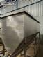 Silo de armazenamento ensacadeira em inox com rosca transportadora sada 2000 litros