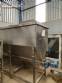 Silo de armazenamento ensacadeira em inox com rosca transportadora sa�da 2000 litros