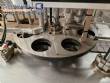 Recravadeira recravadora tampadora autom�tica em inox de latas copos potes frascos Levapack