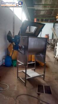 Misturador Ribbon Blender em a�o inox