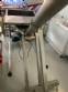 Rosca transportadora helicoidal inclinada com silo em inox