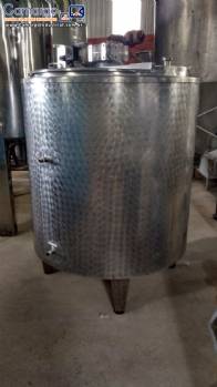 Tanque de armazenamento aço inox para vapor