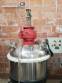 Reator de press�o em a�o inox encamisado 200 litros