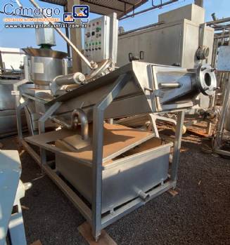 Monobloco para processo de picagem, filagem e moldagem da massa de queijo mu�arela