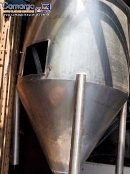 Silo em aço inox