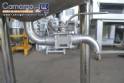 Tanque de armazenamento em aço inox 850 litros