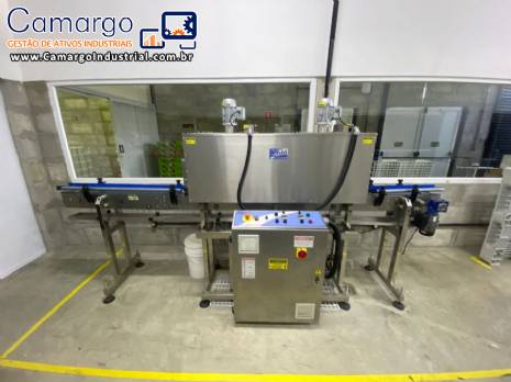 Tnel de encolhimento sleeve em inox MKM Mquinas