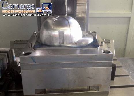 Moldes de boné com copos laterais + patente